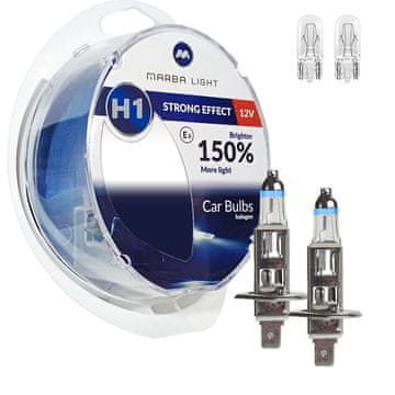 shumee ŽARNICE MARBA LIGHT STRONG EFFECT H1 55W 12V W5W