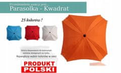 shumee Univerzalni kvadratni dežnik za voziček, bordo UV