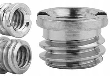 shumee Navojna matica, redukcijski adapter, baker s 3/8" na 1/4", 7,5 mm