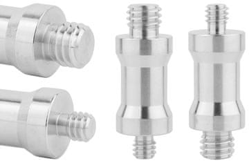 shumee Adapter za stativ, redukcija iz 3/8"" na 1/4"" aluminija za 40 mm stativ
