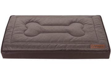 shumee Ortopedska pasja postelja vzmetnica Welsti rjava kost XL 130x90 nedrseča