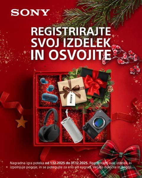 NAGRADNA IGRA - Registrirajte svoj izdelek in se potegujte za nagrado!