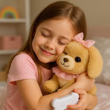 shumee Interaktivni plišasti pes, ki ga je mogoče nadzorovati, sprehaja psa, laja, maha z repom