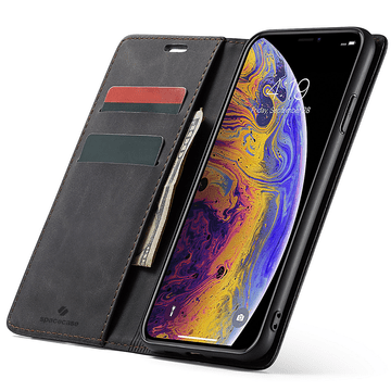 shumee Denarnica SC za iPhone Xs Max črna