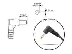 movano Polnilec za Asus Toshiba 19v 3.42a 65W 5.5x2.5mm