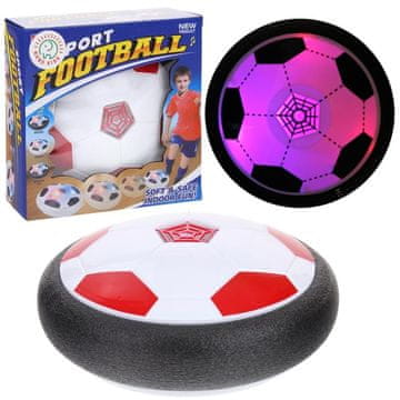 Nobo Kids Igra z blazino Flying Ball Hoverball Puck Cushion Disc Ball - rdeča