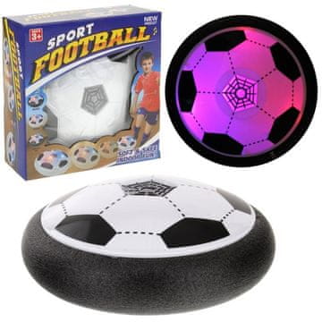 shumee Igra z blazino Flying Ball Hoverball Puck Cushion Disc Ball - črna