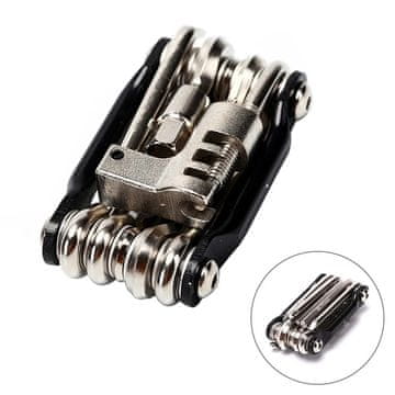 shumee KOMPLET 11-V-1 KOLESARSKEGA KLJUČA ZA POPRAVILO KOLES, MOTOCIKLOV IN SKUTERJEV V GARAŽI