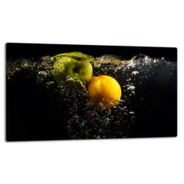 shumee STEKLENI KROŽNIK ZA REZANJE 52x30 PEPPER