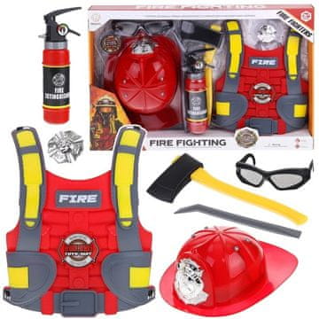 shumee Gasilski komplet Gasilska obleka Gasilska čelada Gasilni jopič