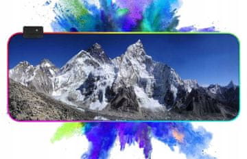 shumee Gaming RGB osvetljena tipkovnica, podloga za miško XXL 90x30 alpine