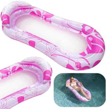 shumee Napihljiv vodni ležalnik z mrežico za plavanje