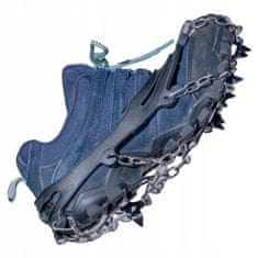 shumee Dereze za čevlje proti zdrsu, črne, 8 konic, 38-45