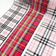 shumee 10x FOLIJA ZA PRENOS NOHTOV 100cmx4cm KOMPLET MREŽASTI KOSTI