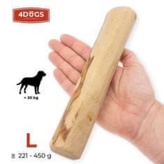 4DOGS 4DOGS Žvečljiva igrača iz olivnega lesa, velikost L