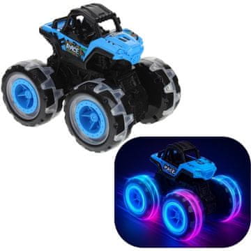 shumee Zvočna lučka za terenski avto Monster Truck Jeep - modra
