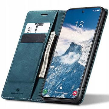 shumee Denarnica SC za Galaxy S24 modre barve