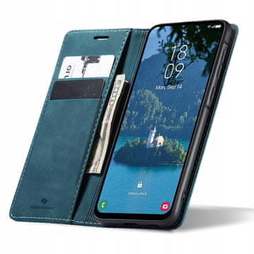 shumee Denarnica SC za Galaxy A56 modre barve
