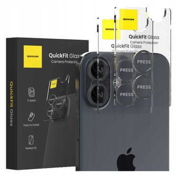 shumee Spacecase Quickfit zaščitna folija za iPhone 17 črna
