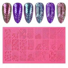 shumee 3D silikonski kalup za nohte ZJOY-3D-L02