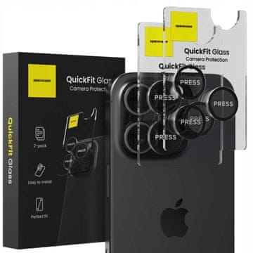 shumee Kamera SC QuickFit za iPhone 14 Pro 14 Pro Max črne barve