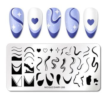 shumee Žigosalna plošča za nohte