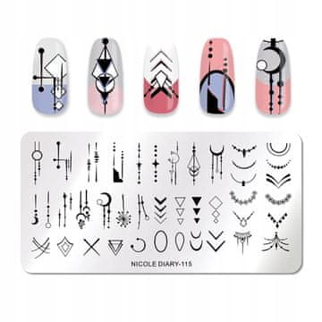 shumee Žigosalna plošča za nohte