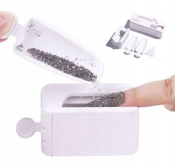 shumee Posipnik za bleščice za nohte, 2 pladnja