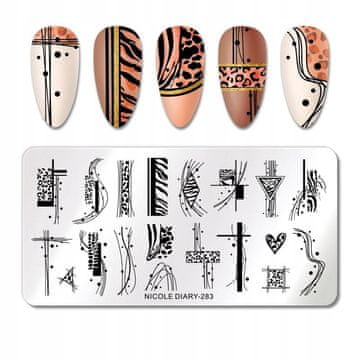 shumee Žigosalna plošča za nohte