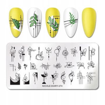 shumee Žigosalna plošča za nohte