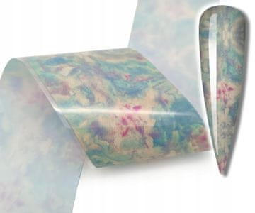 shumee FOLIJA ZA PRENOS NOHTOV 10cmx4cm AKVARELNA