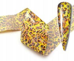 shumee FOLIJA ZA PRENOS 10 cm x 4 cm LEOPARDJA ČIPKASTA ČIPKA