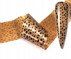 shumee FOLIJA ZA PRENOS 10 cm x 4 cm LEOPARDJI PIKASTI NAŠITKI