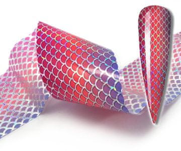 shumee FOLIJA ZA PRENOS 10cmx4cm MORSKA DEKLICA, ŠKOLJKE, OMBRE