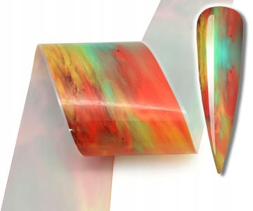 shumee FOLIJA ZA PRENOS NOHTOV 10cmx4cm AKVARELNA