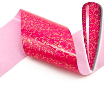 shumee FOLIJA ZA PRENOS NOHTOV 10cmx4cm CVETJE