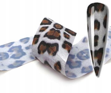 shumee FOLIJA ZA PRENOS 10 cm x 4 cm LEOPARDJEVO PIKASTO KRZNO