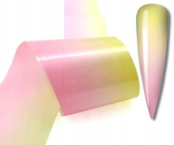 shumee FOLIJA ZA PRENOS NOHTOV 10 cm x 4 cm OMBRE