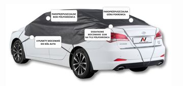 shumee Polprevleka za avto cerado Sedan L 320 Classic Black