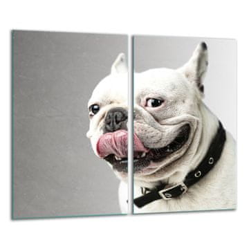 shumee Steklena deska za rezanje 2x 30x52 pes