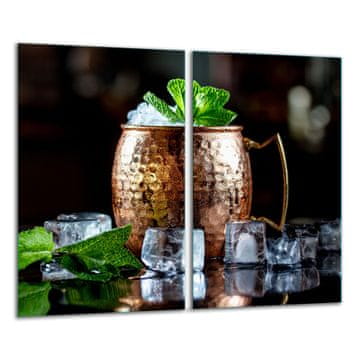 shumee Steklena deska za sekanje 2x 30x52 Kuhinja