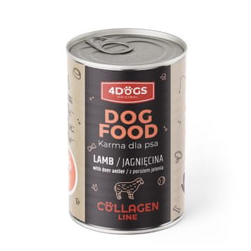 shumee Hrana Collagen Line - z rogovjem in jagnjetino 400 g