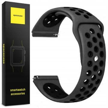 shumee SC Sport Band 20 mm temno sivo-črn