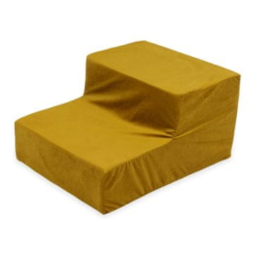 shumee Stopnice za igrišče iz žametne pene, zlata