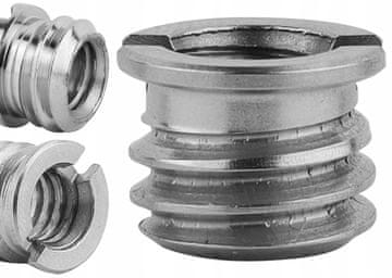 shumee Navojna matica, redukcijski adapter, baker s 3/8" na 1/4", 7 mm