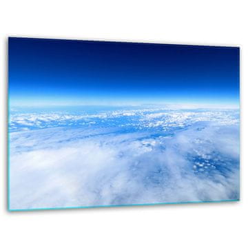 shumee STEKLENA STOJALO ZA REZALNO DESKO 40x30 SKY