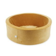 shumee Suhi bazen 90x30 Velvet Soft Carmel brez kroglic