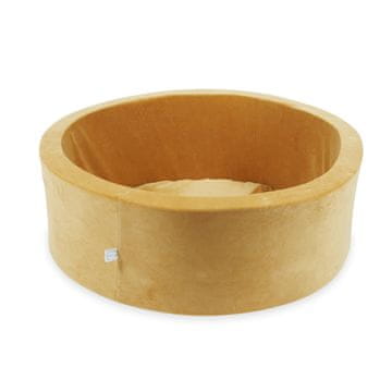 shumee Suhi bazen 90x30 Velvet Soft Carmel brez kroglic