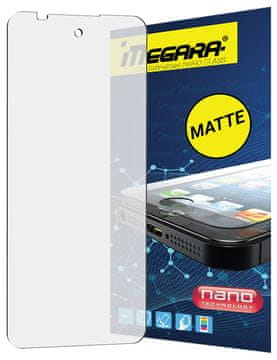 shumee Hibridno steklo MAT za Ulefone Armor X31 / X31 PRO, fleksibilno, polno lepilo