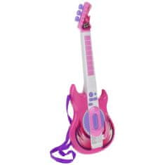 shumee Električna kitara z mikrofonom za otroške karaoke komplete, stojalo za instrument